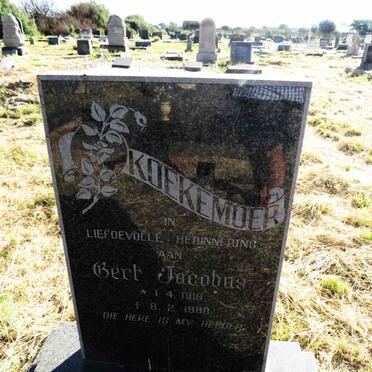 KOEKEMOER Gert Jacobus 1918-1988