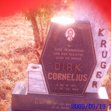 KRUGER Dirk Cornelius 1971-1993