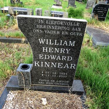 KINNEAR William Henry Edward 1924-2003