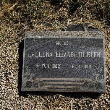 KEEN Evelena Elizabeth 1882-1966