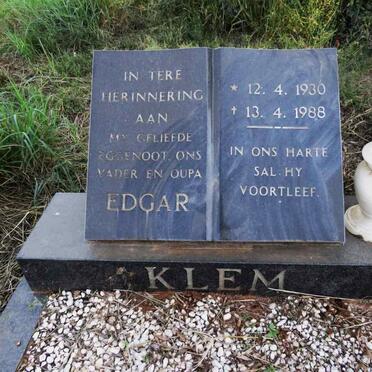 KLEM Edgar 1930-1988