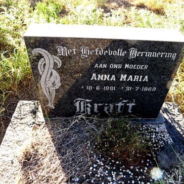 KRAFT Anna Maria 1881-1969