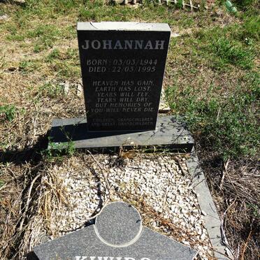 KIWIDO Johannah 1944-1995