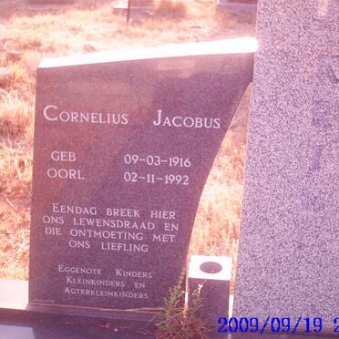 KRIEL Cornelius Jacobus 1916-1992
