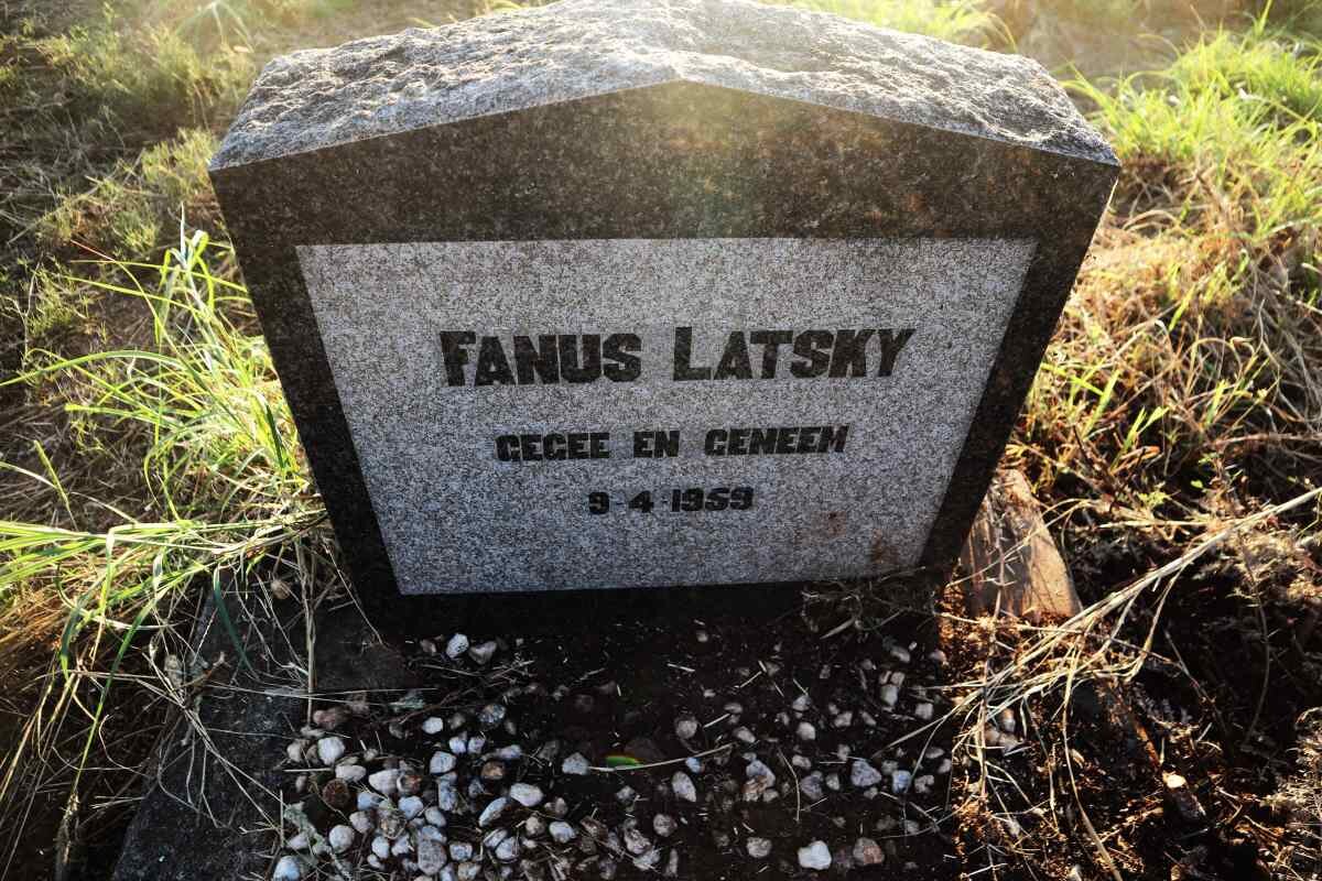 LATSKY Fanus 1959-1959