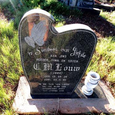 LOUW C.M. 1926-1995