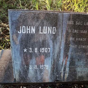 LUND John 1907-1979