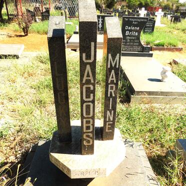 MARINE Lucky Jacobs 1935-1999