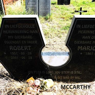 MCCARTHY Robert 1957-2001 & Marjorie 1961- _1