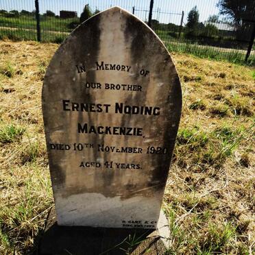 MACKENZIE Ernest Noding -1920