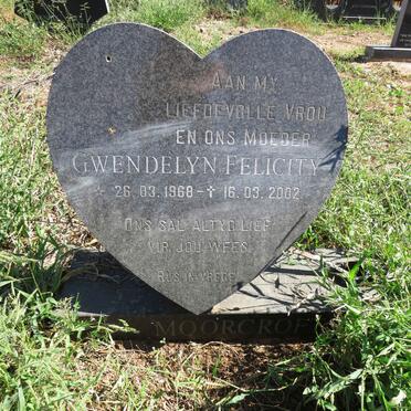 MOORCROFT Gwendelyn Felicity 1968-2002