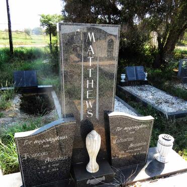 MATTHEWS Francois Jacobus 1908-1989 & Catharina Susanna APPELGRYN 1919-2000_1
