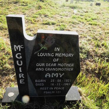 MCGUIRE Amy 1921-1961