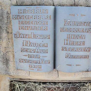 NAUDE Jan Louis 1874-1941