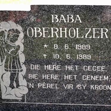 OBERHOLZER Baba 1989-1989