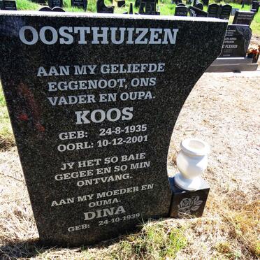 OOSTHUIZEN Koos 1935-2001 & Dina 1939- 
