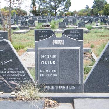 PRETORIUS Jacobus Pieter 1926-1972