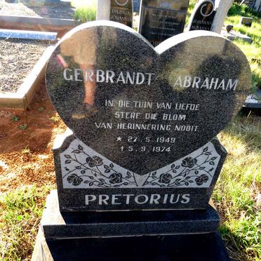 PRETORIUS Gerbrandt Abraham 1949-1974