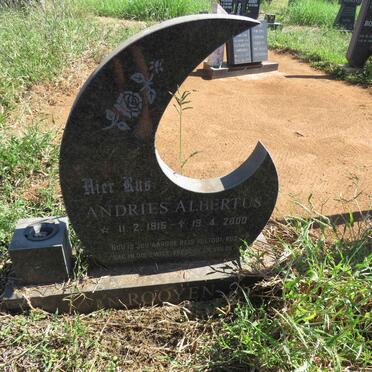 ROOYEN Andries Albertus, van 1915-2000