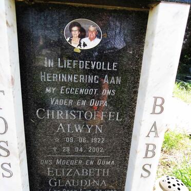 RENSBURG Christoffel Alwyn, J.v. 1922-2002 & Elizabeth Glaudina DE BEER 1929- _2