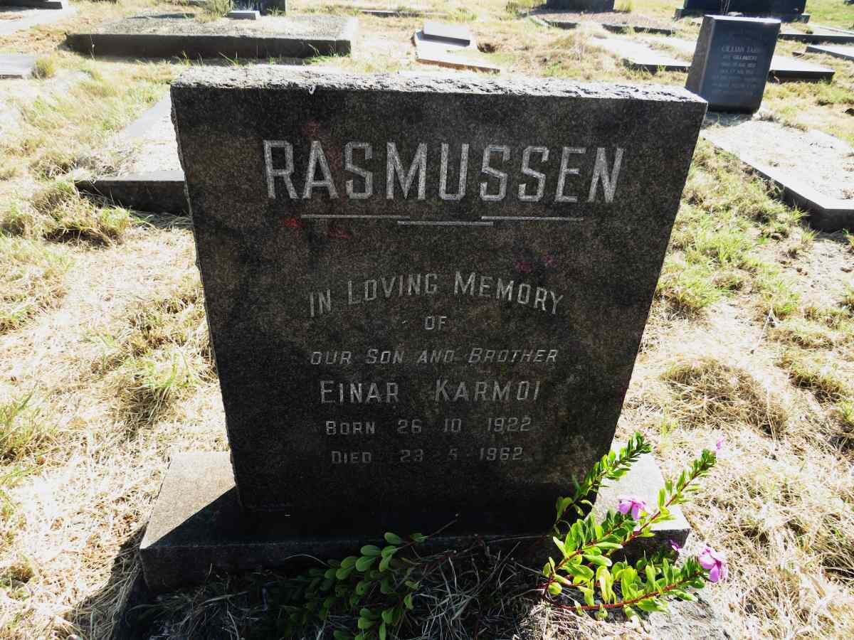 RASMUSSEN Einar Karmoi 1922-1962