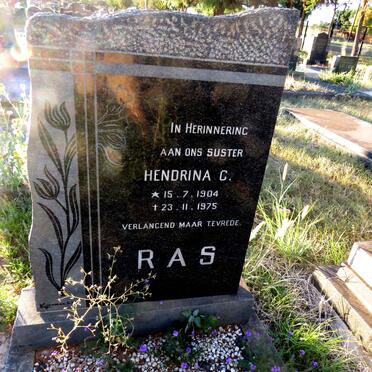 RAS Hendrina C. 1904-1975