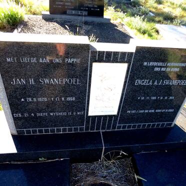 SWANEPOEL Jan H. 1920-1968 & Engela A.J. 1925-2019