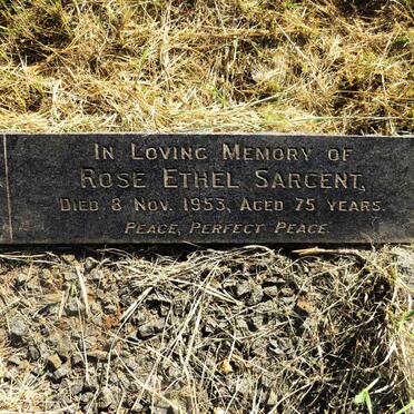 SARGENT Henry Edward -1954 & Rose Ethel -1953 :: SARGENT Henry Michael -1914_2