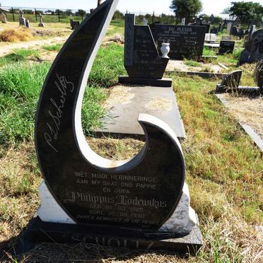 SCHOLTZ Philippus Lodewikus 1925-1990