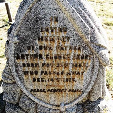 SHORT Arthur George 1863-1913