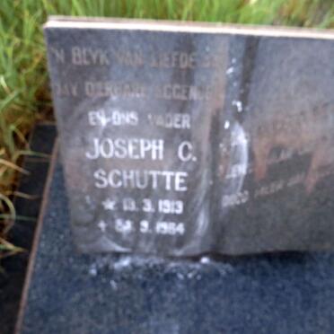 SCHUTTE Joseph C. 1913-1964