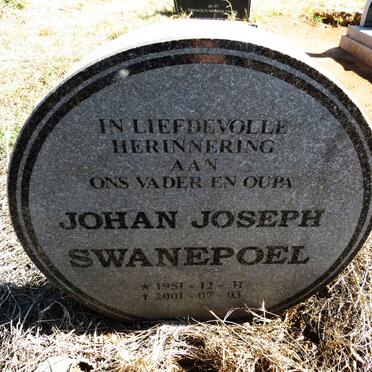 SWANEPOEL Johan Joseph 1951-2001 :: SWANEPOEL Karl Jacobus 1974-2013 ::  SWANEPOEL Leon Albertus 1984-2012 _2