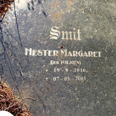 SMIT Hester Margaret nee VILJOEN 1916-2001