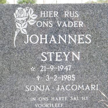 STEYN Johannes 1947-1985