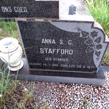 STAFFORD Gerhardus A. 1905-1989 & Anna S.C. STANDER 1901-1977_2