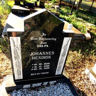 SMIT Johannes Hendrik 1929-2018