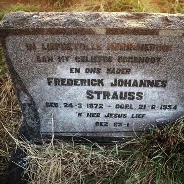 STRAUSS Frederick Johannes 1872-1954