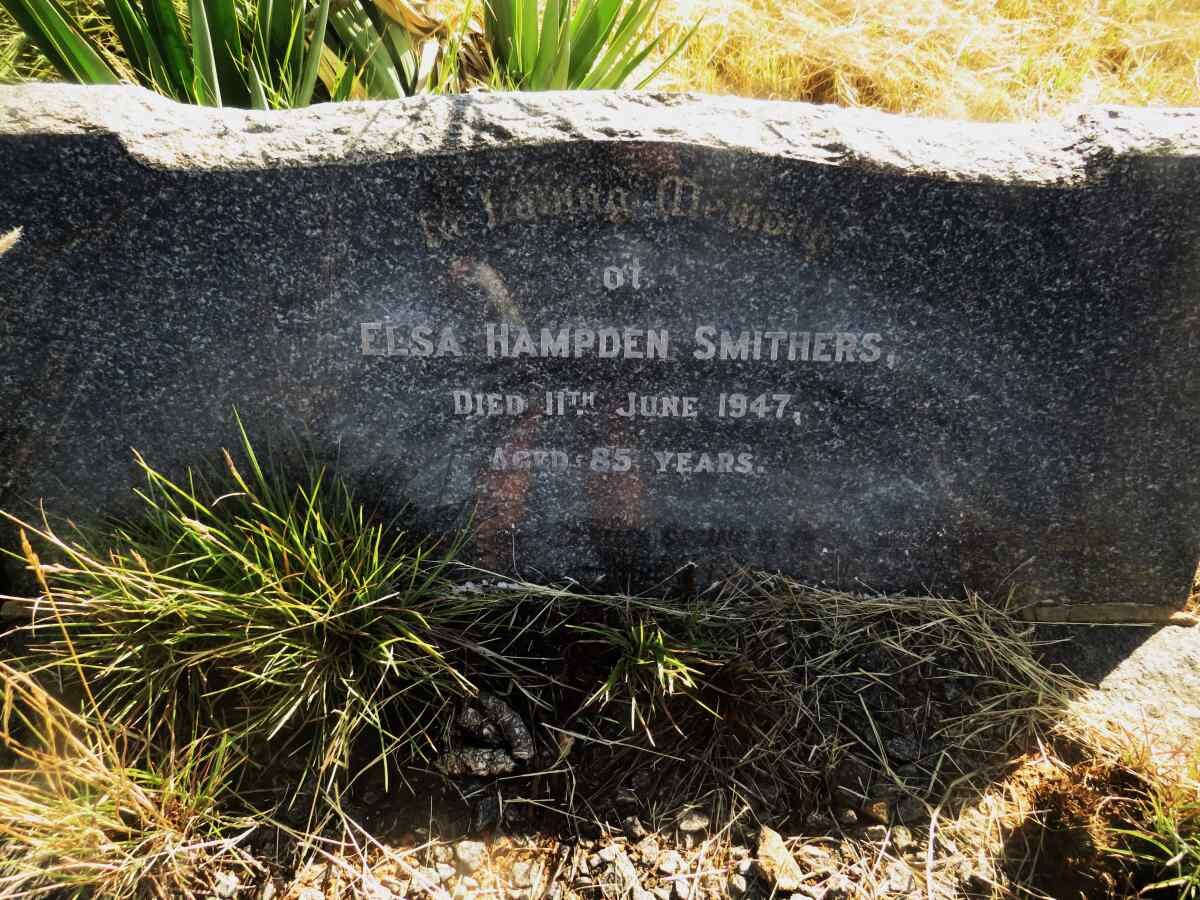 SMITHERS Elsa Hampden -1947