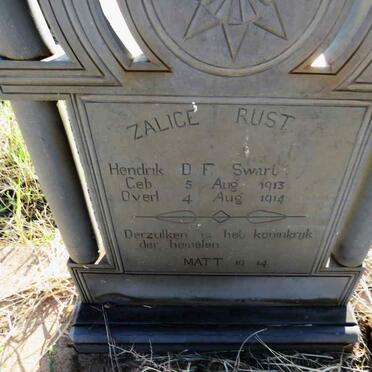 SWART Hendrik D.F. 1913-1914