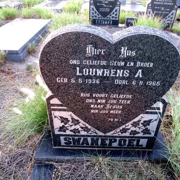 SWANEPOEL Louwrens A. 1936-1965