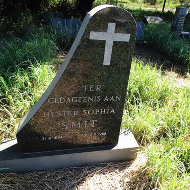 SMIT Hester Sophia 1894-1988