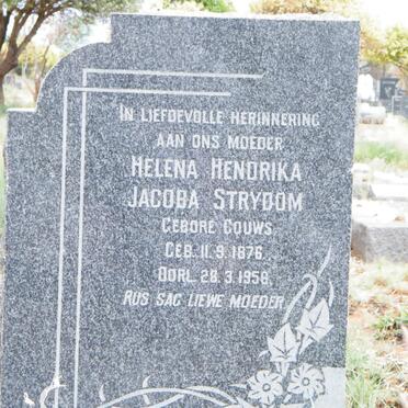 STRYDOM Helena Hendrika Jacoba nee GOUWS 1876-1956