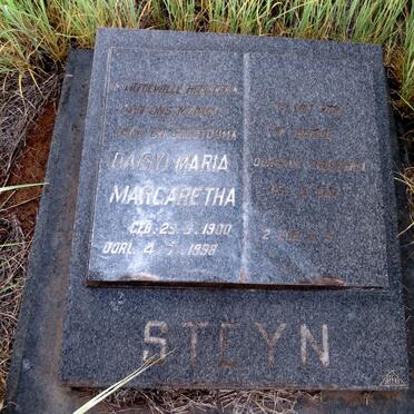 STEYN Maria Margaretha 1900-1998