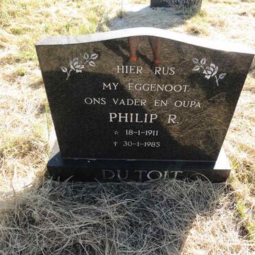 TOIT Philip R., du 1911-1985