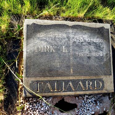 TALJAARD Dirk L. 1880-1974