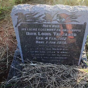 TALJAARD Dirk Louis 1912-1956