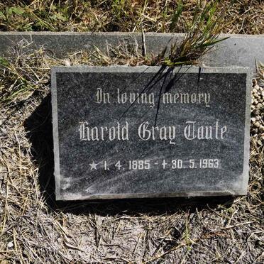 TAUTE Harold Gray 1885-1963