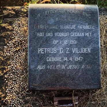 VILJOEN Petrus C.Z. 1947-1961
