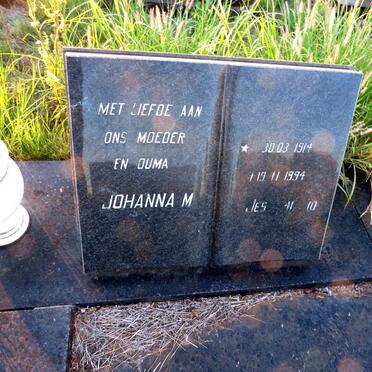 VREDEN Marthinus David, van 1907-1976 & & Johanna M. 1914-1994 _2