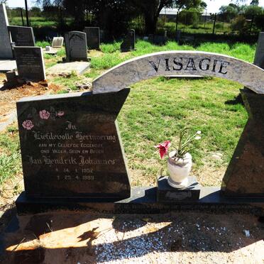 VISAGIE Jan Hendrik Johannes 1952-1989